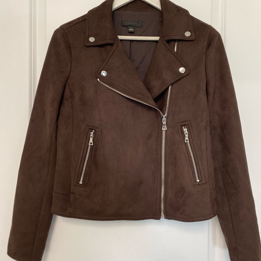 Ann Taylor Suede Jacket